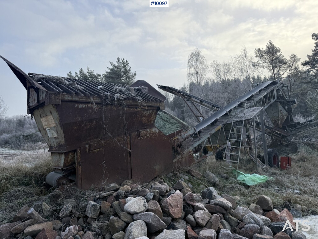 Sorteringsverk Powerscreen MK 2 - Siebmaschine: das Bild 3 Sorteringsverk Powerscreen MK 2 - Siebmaschine: das Bild 3