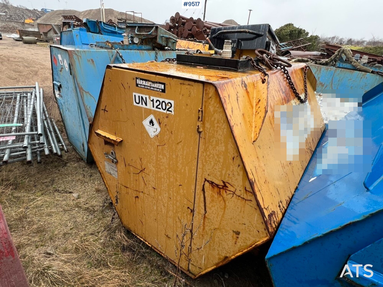 Tank diesel - 1,5 cubic - J-O Fherm dumper - Lagertank: das Bild 1 Tank diesel - 1,5 cubic - J-O Fherm dumper - Lagertank: das Bild 1