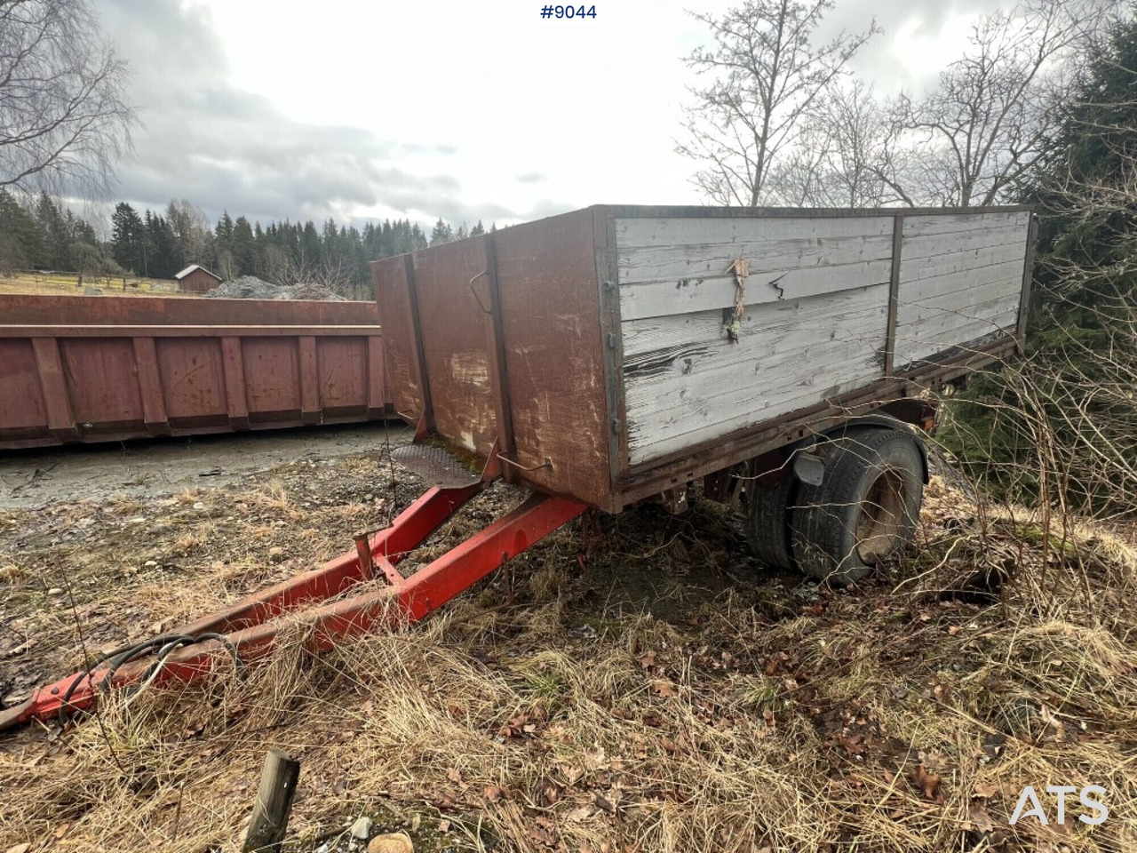 Tjörnarpssläp 10N / Farm trailer - Landwirtschaftlicher Anhänger: das Bild 2 Tjörnarpssläp 10N / Farm trailer - Landwirtschaftlicher Anhänger: das Bild 2