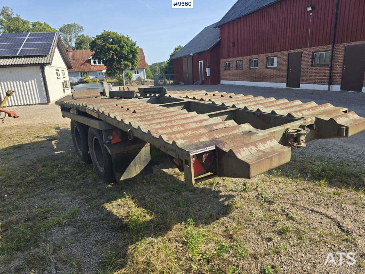 Transport trailer with automatic tipping - Kipper Anhänger: das Bild 5 Transport trailer with automatic tipping - Kipper Anhänger: das Bild 5