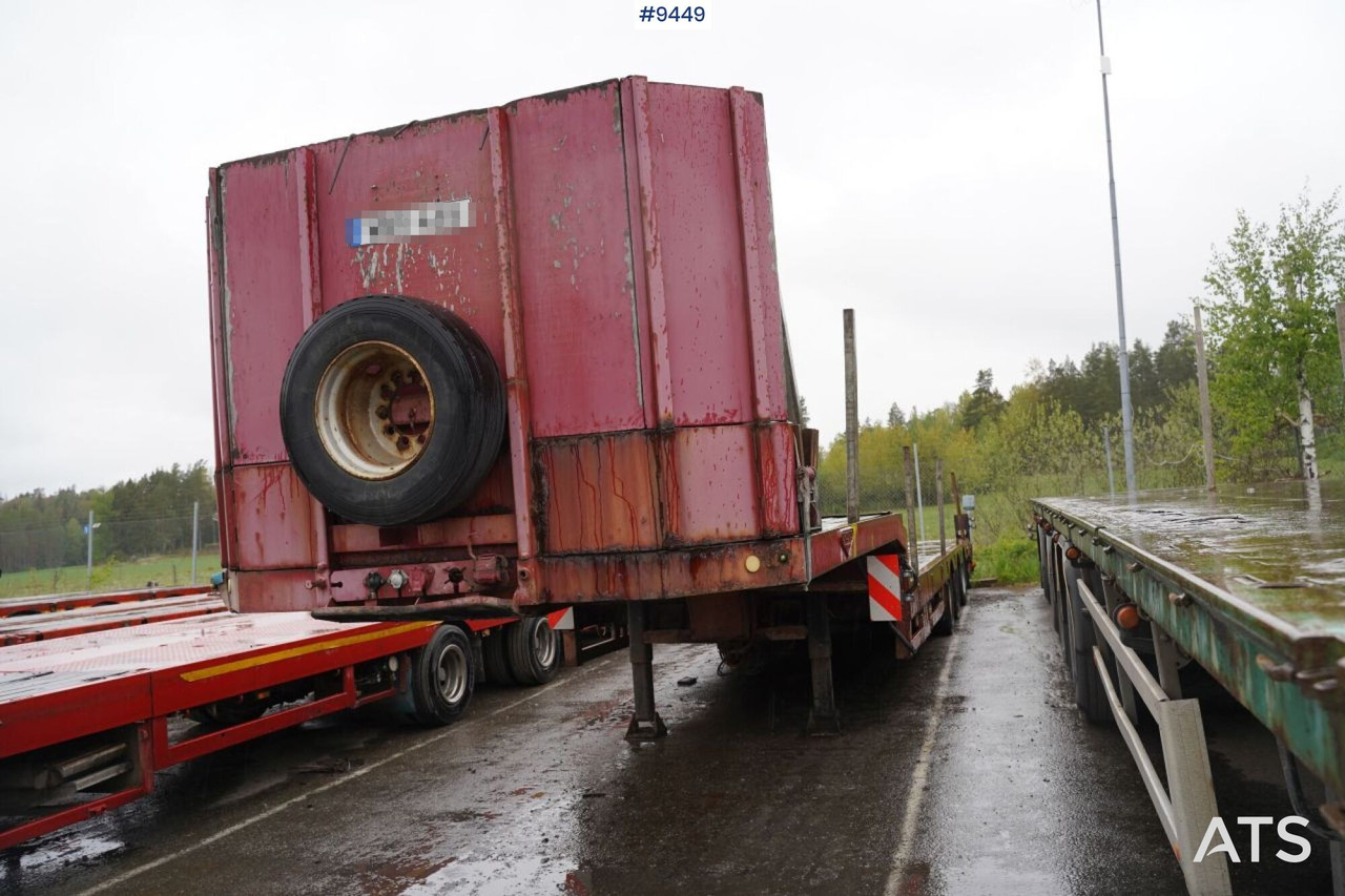 Trombon trailer BROSHUIS E-2190/27 - Tieflader Anhänger: das Bild 4 Trombon trailer BROSHUIS E-2190/27 - Tieflader Anhänger: das Bild 4