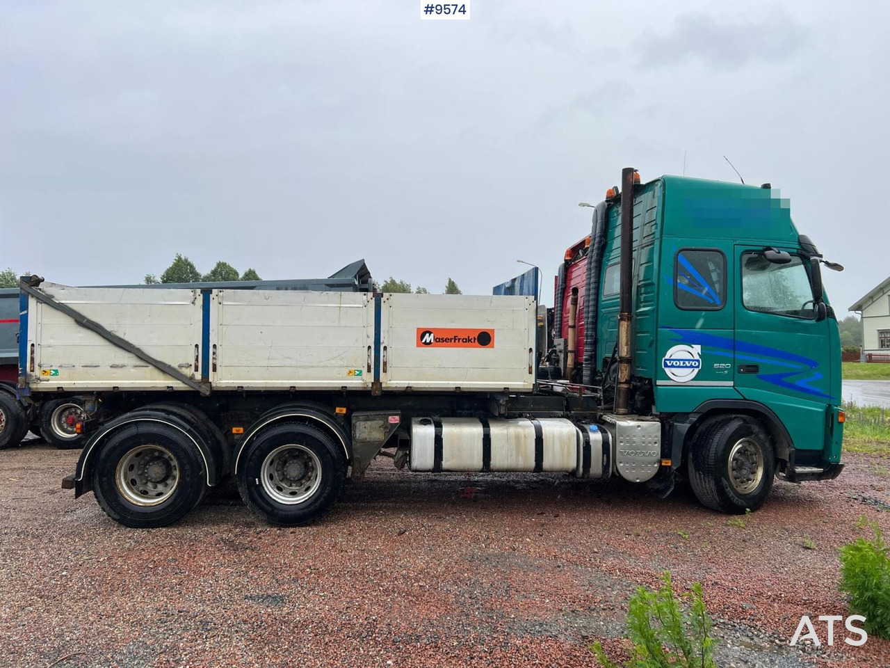 Pritsche LKW Volvo FH 520 6X4 Quick lock with flatbed: das Bild 10