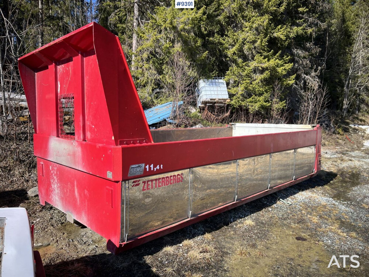 Zetterbergs EDK 6/5-54-10-D Flatbed with tipping piston - Pritschenaufbau: das Bild 1 Zetterbergs EDK 6/5-54-10-D Flatbed with tipping piston - Pritschenaufbau: das Bild 1