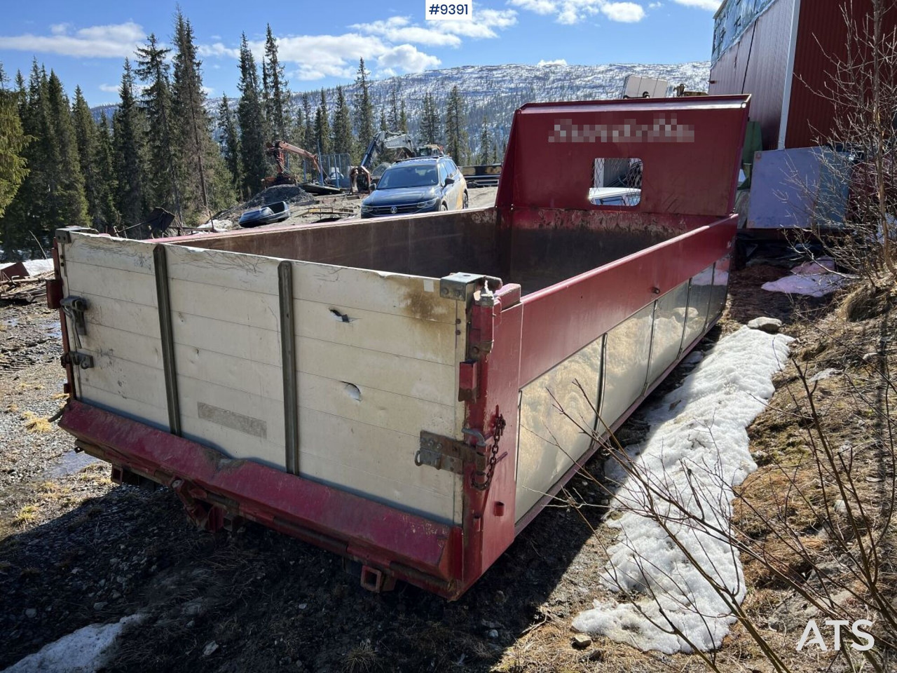 Zetterbergs EDK 6/5-54-10-D Flatbed with tipping piston - Pritschenaufbau: das Bild 3 Zetterbergs EDK 6/5-54-10-D Flatbed with tipping piston - Pritschenaufbau: das Bild 3