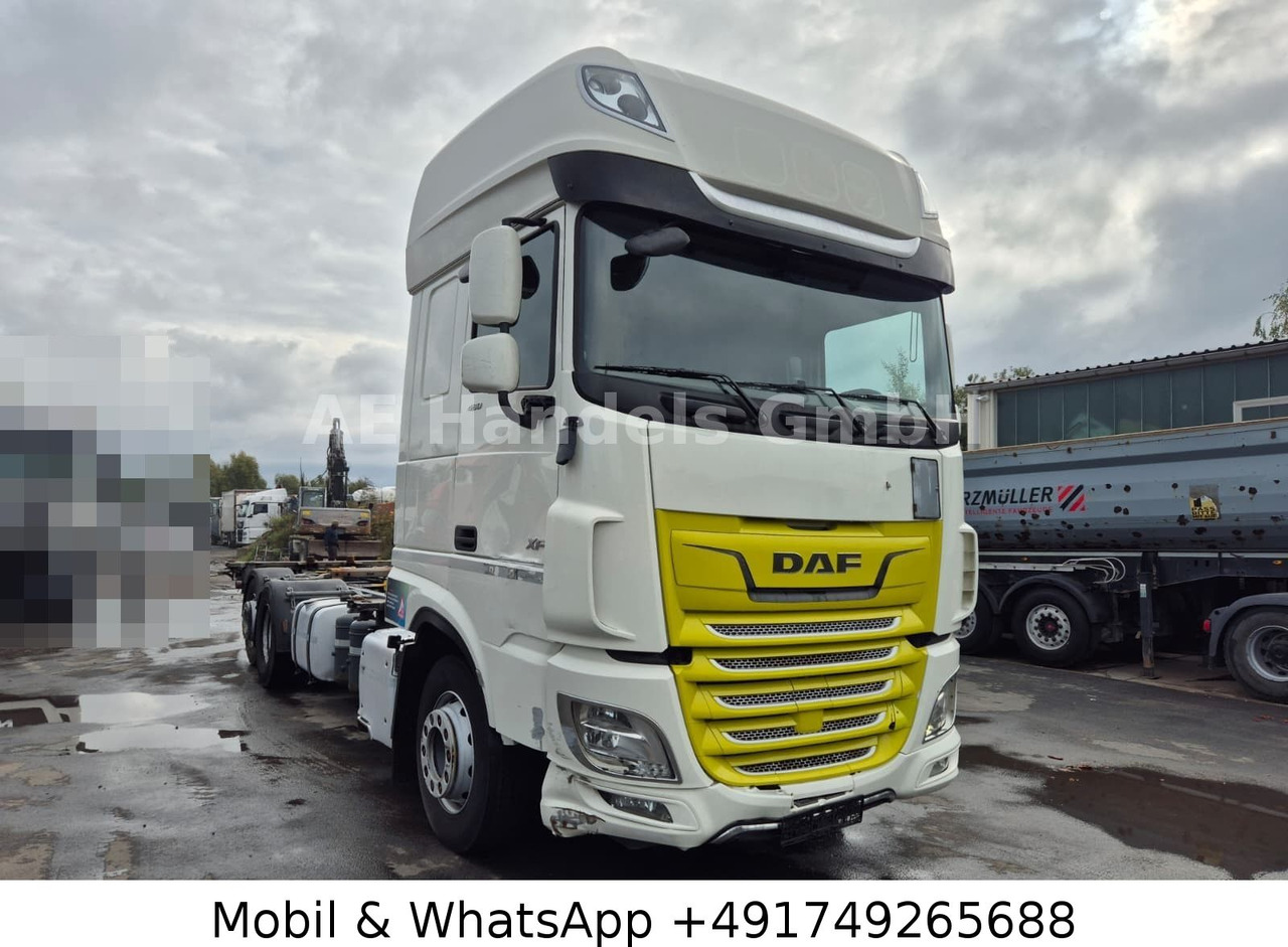 DAF XF480 SSC BDF *Retarder/Lift/ACC/2xTank/AHK/LDW - Containerwagen/ Wechselfahrgestell LKW: das Bild 1 DAF XF480 SSC BDF *Retarder/Lift/ACC/2xTank/AHK/LDW - Containerwagen/ Wechselfahrgestell LKW: das Bild 1