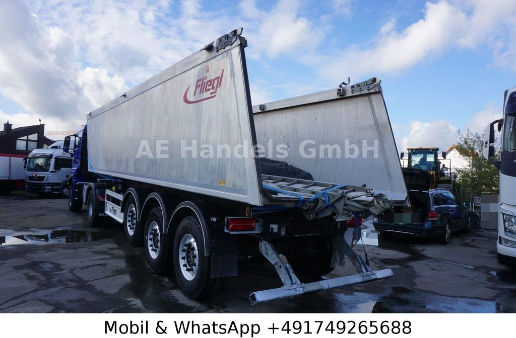 Fliegl DHKA 390 Alu *40m³/1.Liftachse/Alcoa/Podest - Kipper Auflieger: das Bild 5 Fliegl DHKA 390 Alu *40m³/1.Liftachse/Alcoa/Podest - Kipper Auflieger: das Bild 5