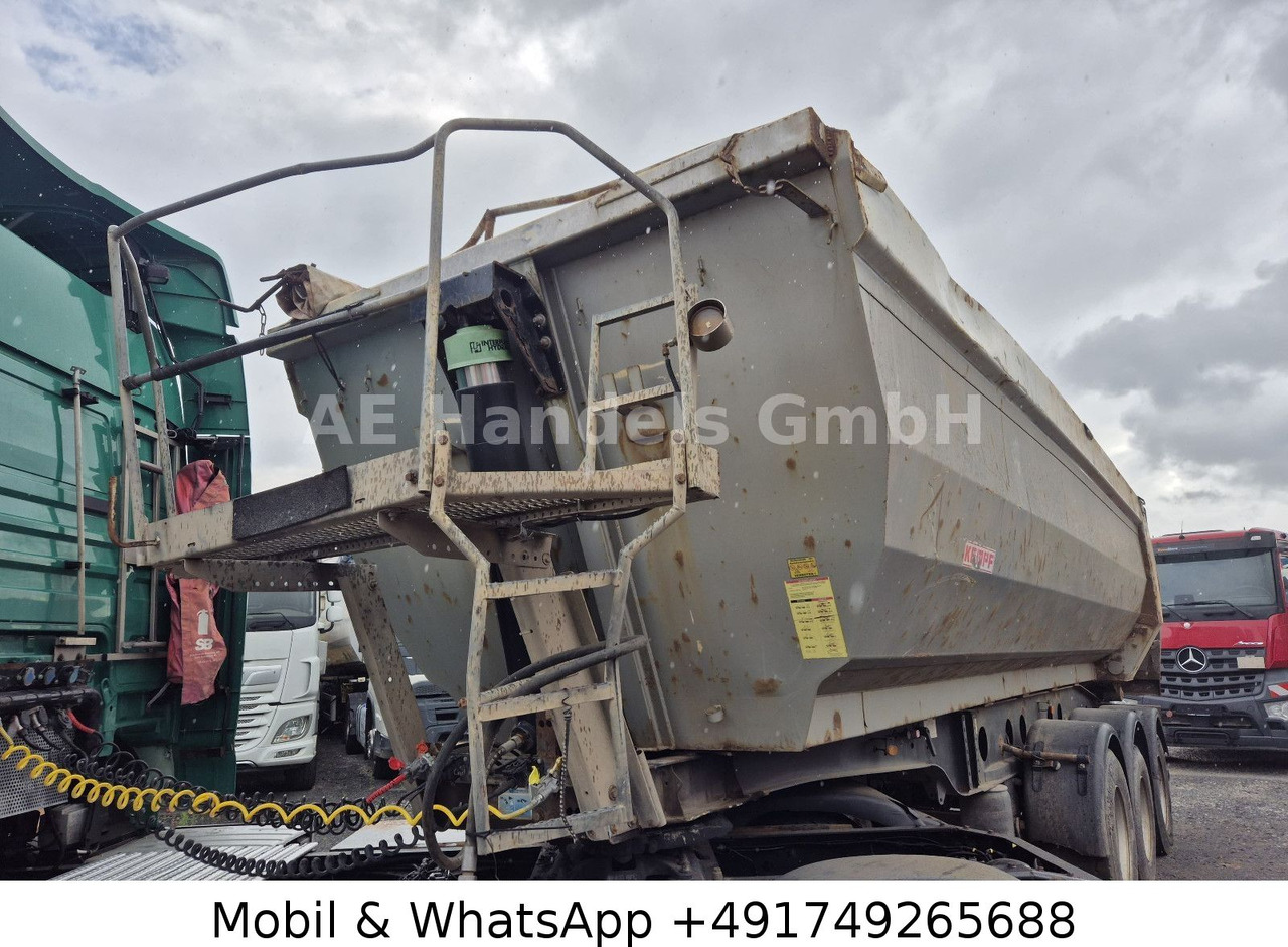 Kempf SKM 35 / 3 Stahl *24m³/1.Lift/Rollplane/Podest - Kipper Auflieger: das Bild 1 Kempf SKM 35 / 3 Stahl *24m³/1.Lift/Rollplane/Podest - Kipper Auflieger: das Bild 1