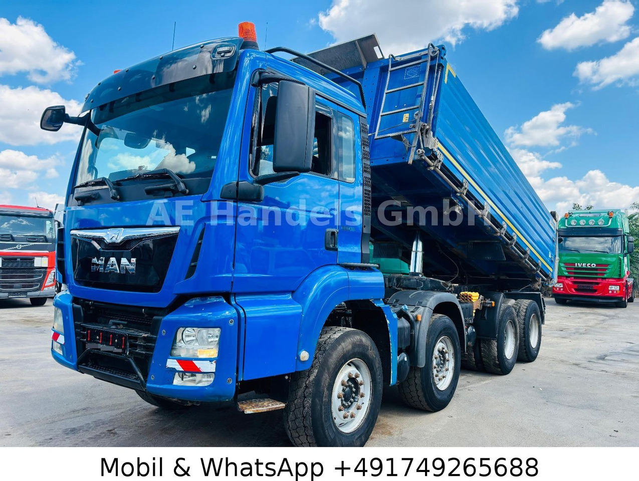 MAN TGS 35.400 M 8x4 BB Dautel Alu *Retarder/15m³ - Kipper: das Bild 1 MAN TGS 35.400 M 8x4 BB Dautel Alu *Retarder/15m³ - Kipper: das Bild 1