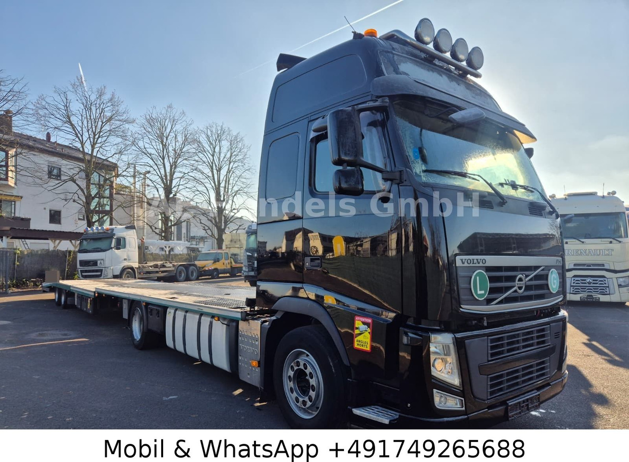 Mersch FM 160 TDL-A Tiefgekoppelt *Heckausschub - Autotransporter Anhänger: das Bild 1 Mersch FM 160 TDL-A Tiefgekoppelt *Heckausschub - Autotransporter Anhänger: das Bild 1