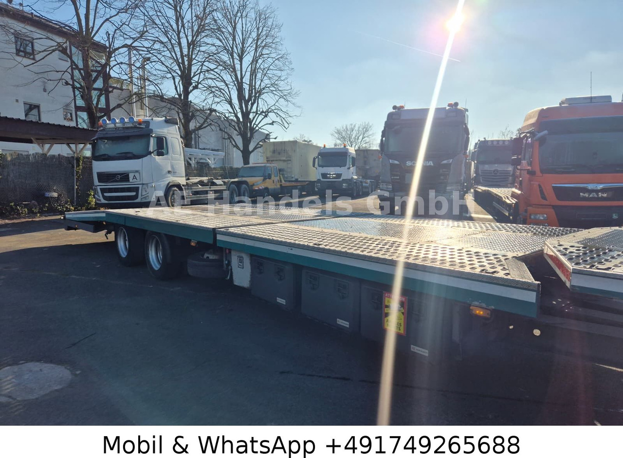 Mersch FM 160 TDL-A Tiefgekoppelt *Heckausschub - Autotransporter Anhänger: das Bild 2 Mersch FM 160 TDL-A Tiefgekoppelt *Heckausschub - Autotransporter Anhänger: das Bild 2