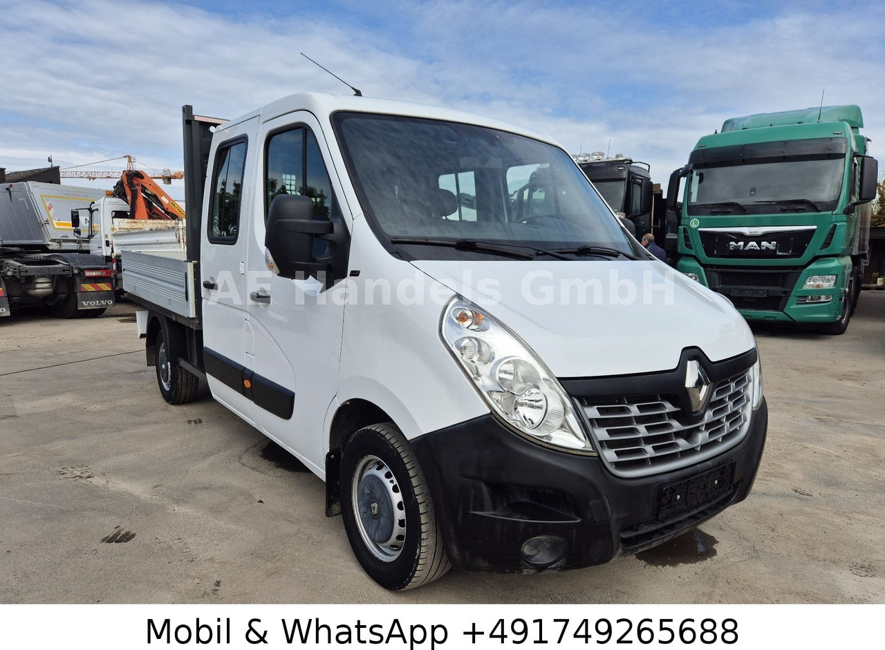 Renault Master III 2.3 dCi DoKa L2H1 *Klima/6+1/AHK - Pritsche Transporter, Transporter mit Doppelkabine: das Bild 1 Renault Master III 2.3 dCi DoKa L2H1 *Klima/6+1/AHK - Pritsche Transporter, Transporter mit Doppelkabine: das Bild 1