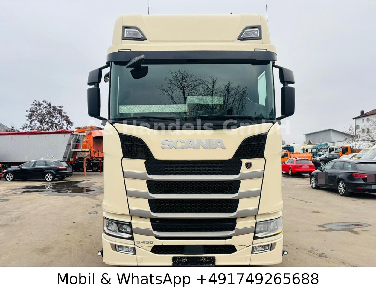 Containerwagen/ Wechselfahrgestell LKW Scania S450 HighLine LL 6x2 BDF*Retarder/AHK/2xTank/ACC: das Bild 8