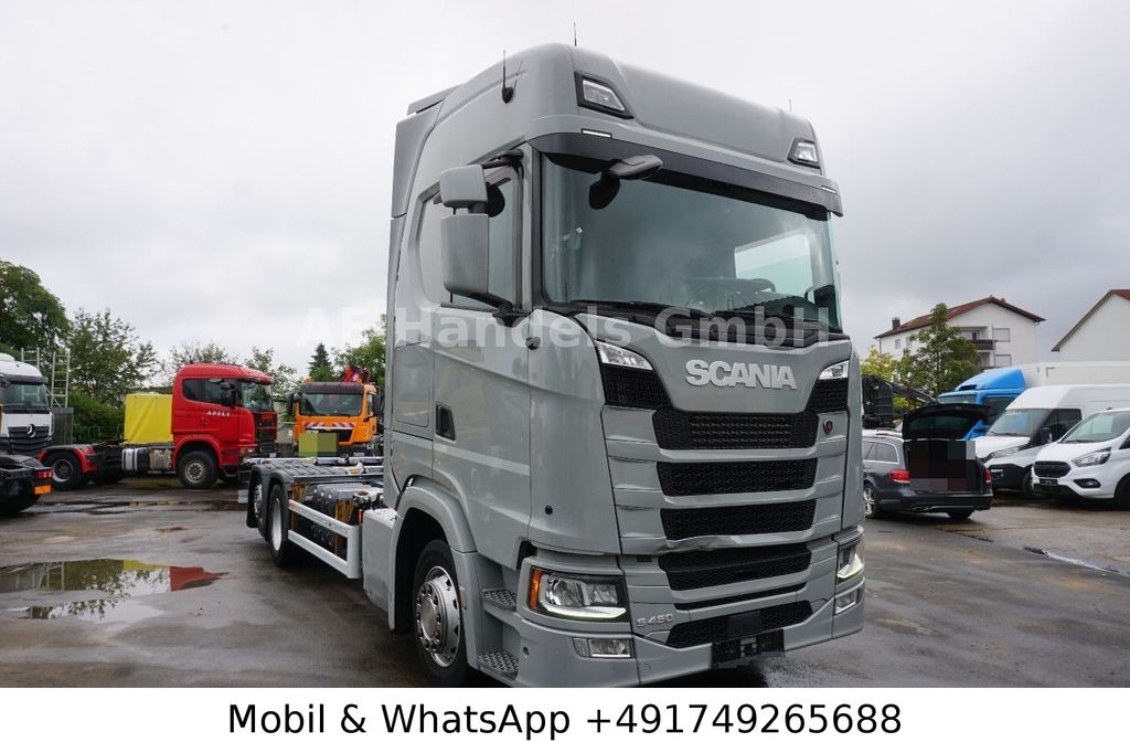Scania S450 HighLine LL *Retarder/BDF/Lenk+Lift/ACC/LDW - Containerwagen/ Wechselfahrgestell LKW: das Bild 1 Scania S450 HighLine LL *Retarder/BDF/Lenk+Lift/ACC/LDW - Containerwagen/ Wechselfahrgestell LKW: das Bild 1