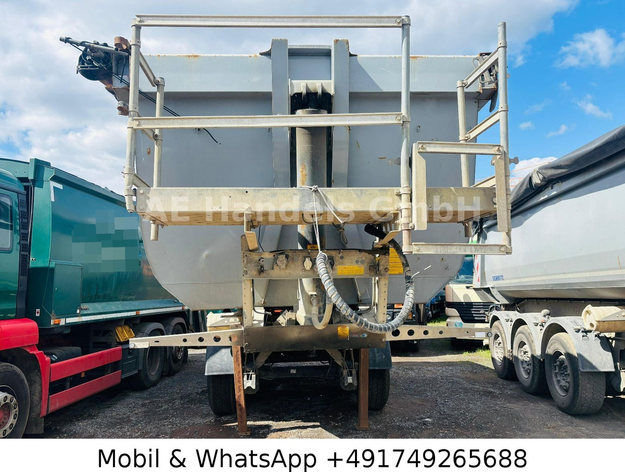 Kipper Auflieger Schmitz Cargobull SKI 24 Stahl *24m³ / 1.Liftachse / Schieber: das Bild 6