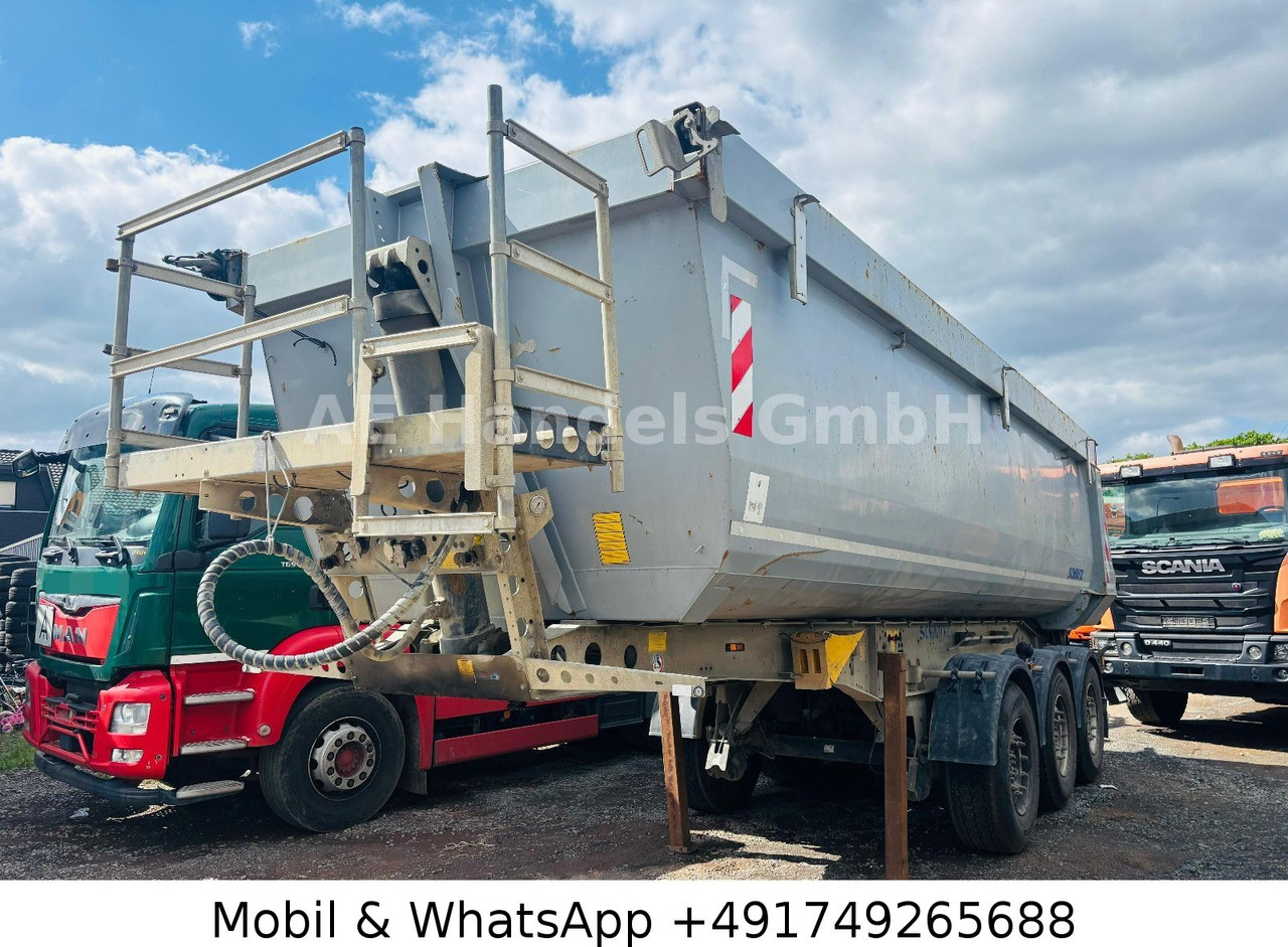 Kipper Auflieger Schmitz Cargobull SKI 24 Stahl *24m³ / 1.Liftachse / Schieber: das Bild 10