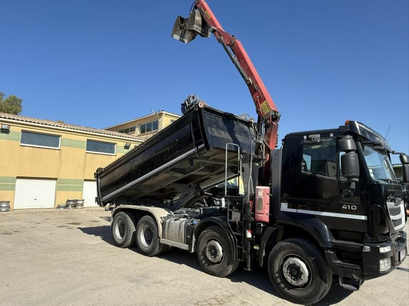 Iveco TRAKKER 410 EEV BI-BENNE GRUE MARREL 8X4 - Kipper: das Bild 4 Iveco TRAKKER 410 EEV BI-BENNE GRUE MARREL 8X4 - Kipper: das Bild 4