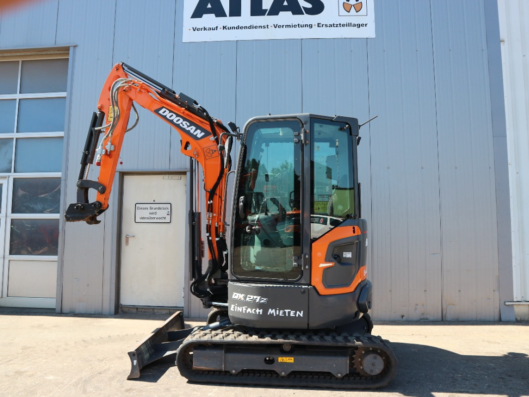 Doosan DX27Z-7 - Minibagger: das Bild 2 Doosan DX27Z-7 - Minibagger: das Bild 2