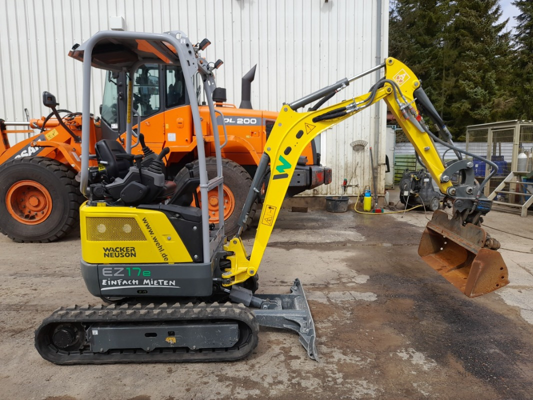 Neuson EZ17E - Minibagger: das Bild 2 Neuson EZ17E - Minibagger: das Bild 2