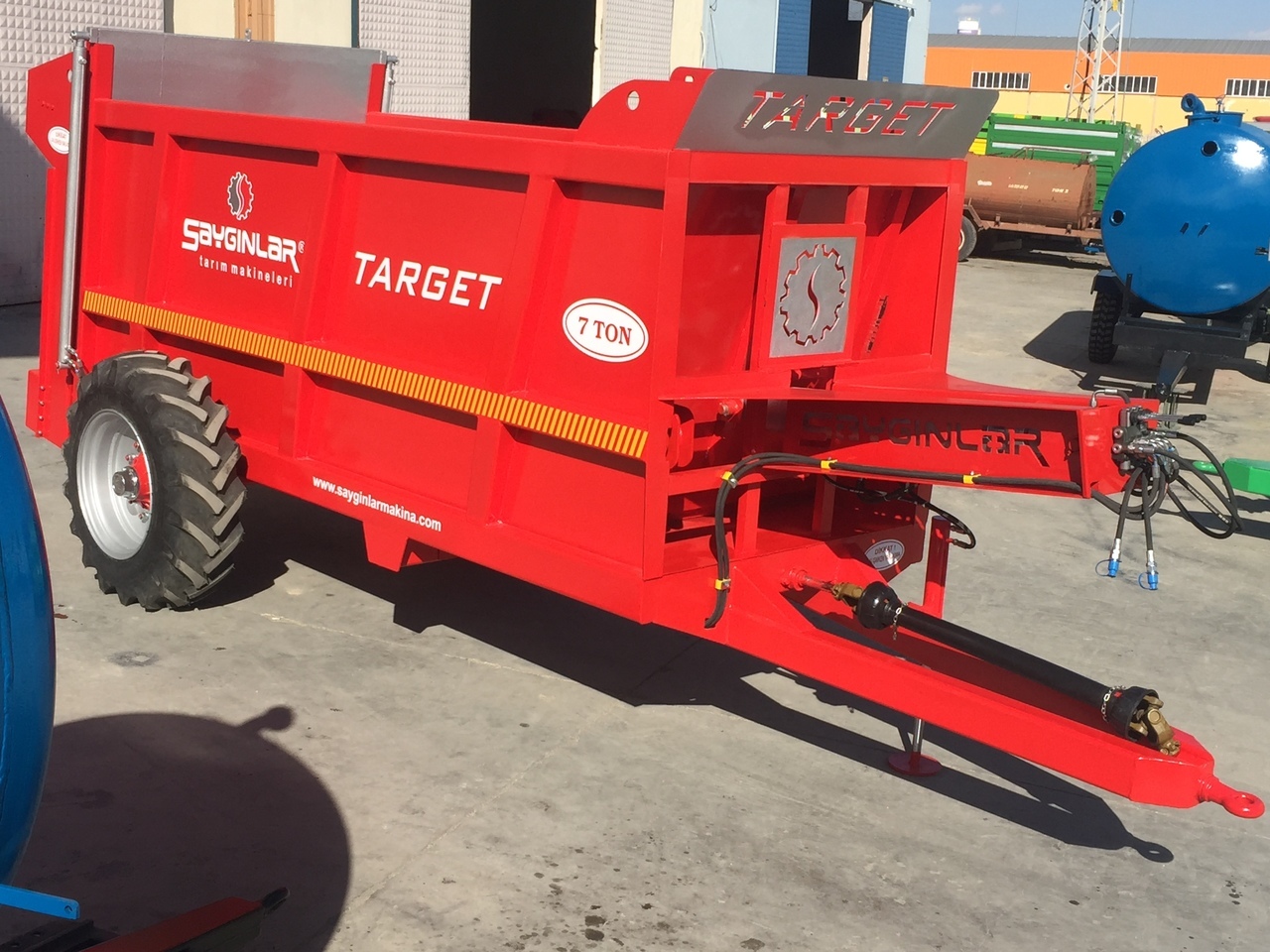 TARGET 10 TON HYDRAULIC PUSH MANURE SPREADER - Dungstreuer: das Bild 1 TARGET 10 TON HYDRAULIC PUSH MANURE SPREADER - Dungstreuer: das Bild 1