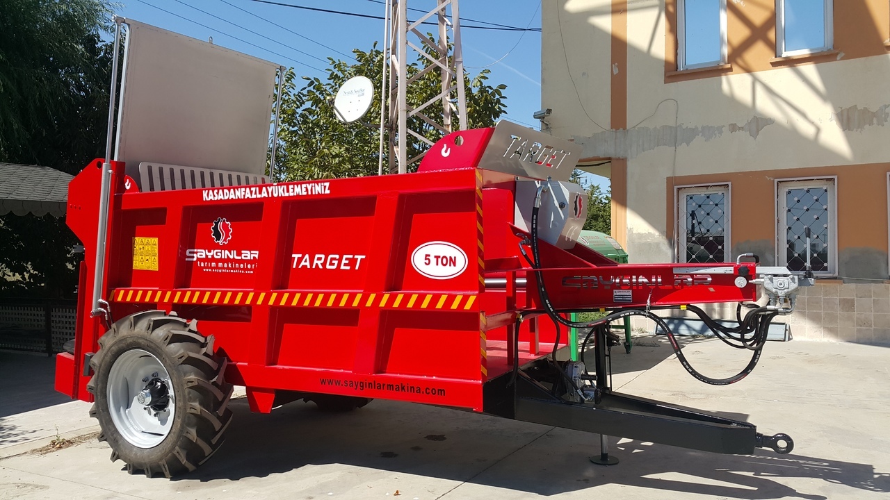 TARGET 5 TON HYDRAULIC PUSH MANURE SPREADER - Dungstreuer: das Bild 1 TARGET 5 TON HYDRAULIC PUSH MANURE SPREADER - Dungstreuer: das Bild 1