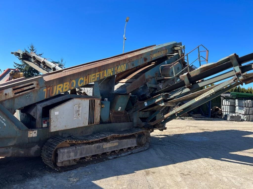 PowerScreen Chieftain 1400 - Siebmaschine: das Bild 2 PowerScreen Chieftain 1400 - Siebmaschine: das Bild 2
