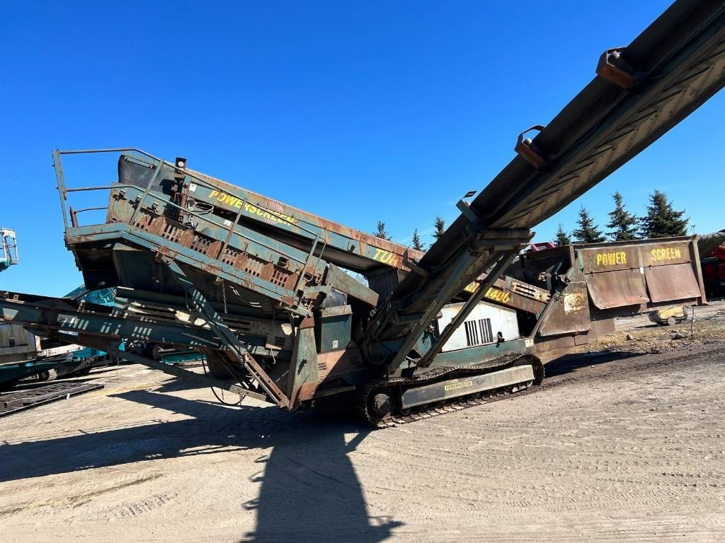 PowerScreen Chieftain 1400 - Siebmaschine: das Bild 1 PowerScreen Chieftain 1400 - Siebmaschine: das Bild 1