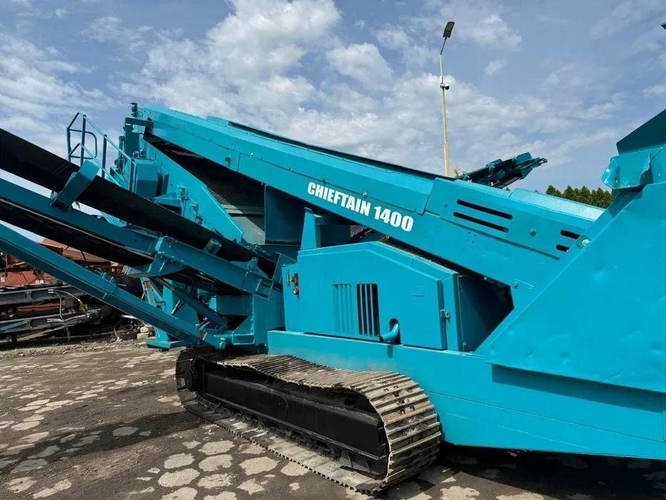 Przesiewacz Powerscreen Chieftain 1400 - Siebmaschine: das Bild 2 Przesiewacz Powerscreen Chieftain 1400 - Siebmaschine: das Bild 2