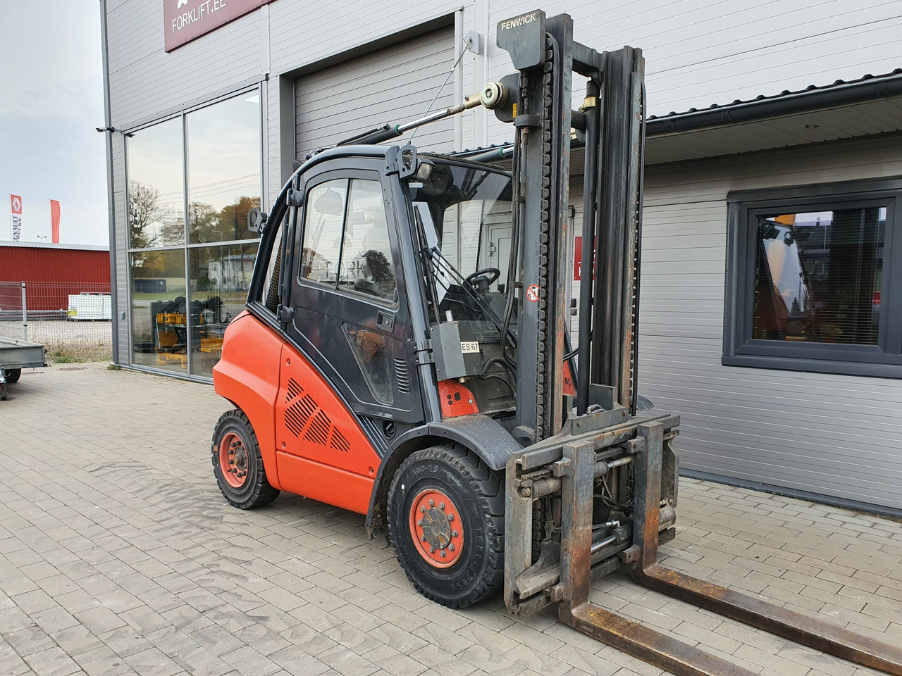 LINDE H50D-02/600 - Dieselstapler: das Bild 4 LINDE H50D-02/600 - Dieselstapler: das Bild 4