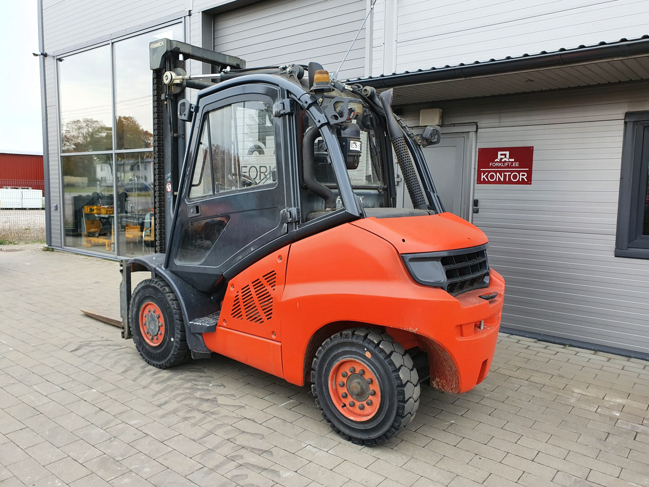 LINDE H50D-02/600 - Dieselstapler: das Bild 3 LINDE H50D-02/600 - Dieselstapler: das Bild 3