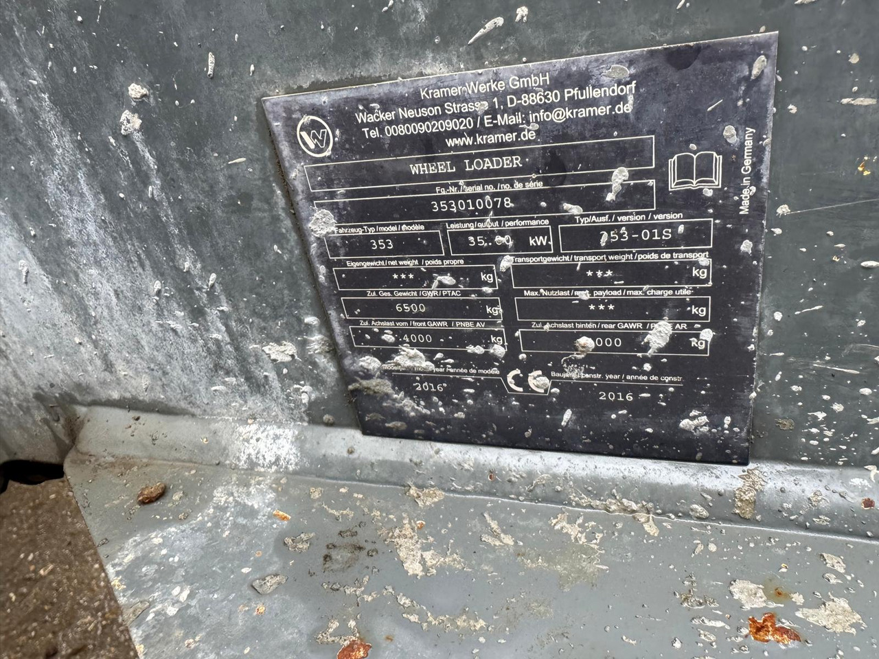 KRAMER 5085 - Radlader: das Bild 1 KRAMER 5085 - Radlader: das Bild 1