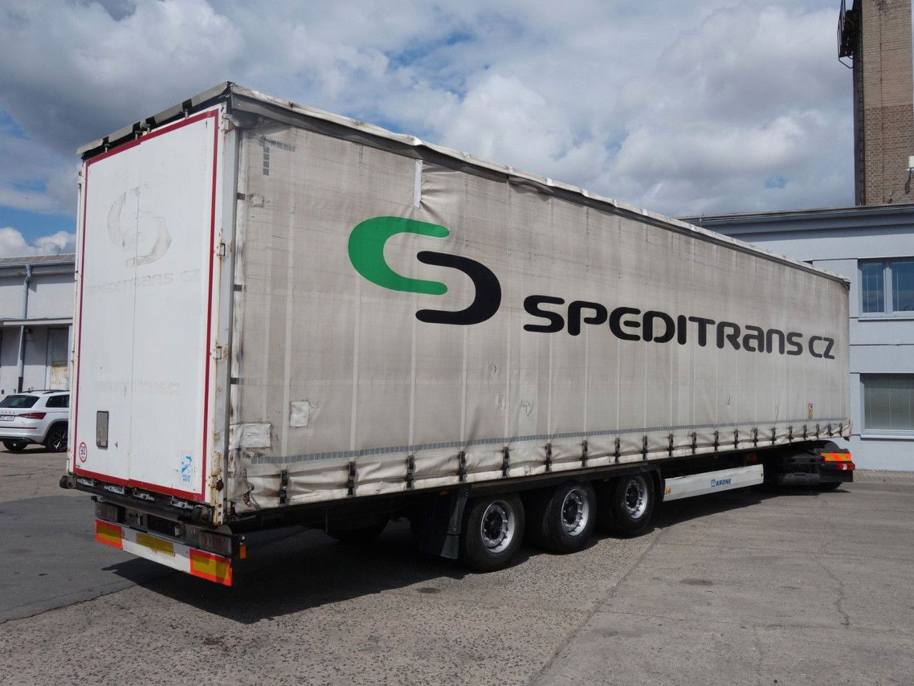 Krone SD Mega, Liftachse, XL - Planenauflieger: das Bild 4 Krone SD Mega, Liftachse, XL - Planenauflieger: das Bild 4