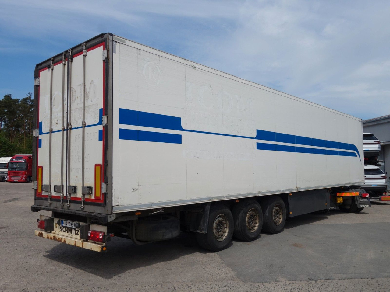 Schmitz Cargobull SKO 24/L mir Carrier 1300, 2 Kammern - Kühlkoffer Auflieger: das Bild 4 Schmitz Cargobull SKO 24/L mir Carrier 1300, 2 Kammern - Kühlkoffer Auflieger: das Bild 4