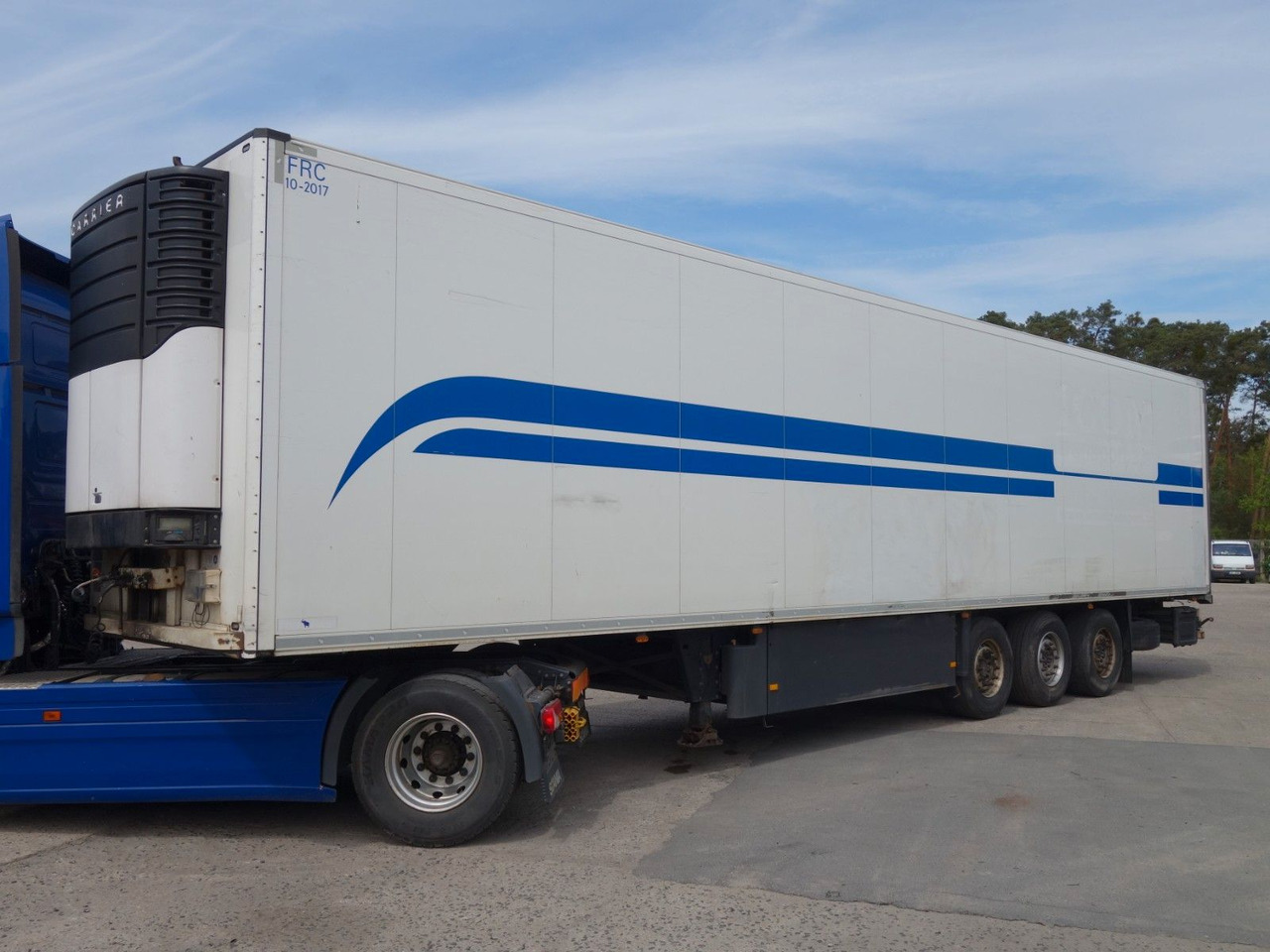 Schmitz Cargobull SKO 24/L mir Carrier 1300, 2 Kammern - Kühlkoffer Auflieger: das Bild 1 Schmitz Cargobull SKO 24/L mir Carrier 1300, 2 Kammern - Kühlkoffer Auflieger: das Bild 1