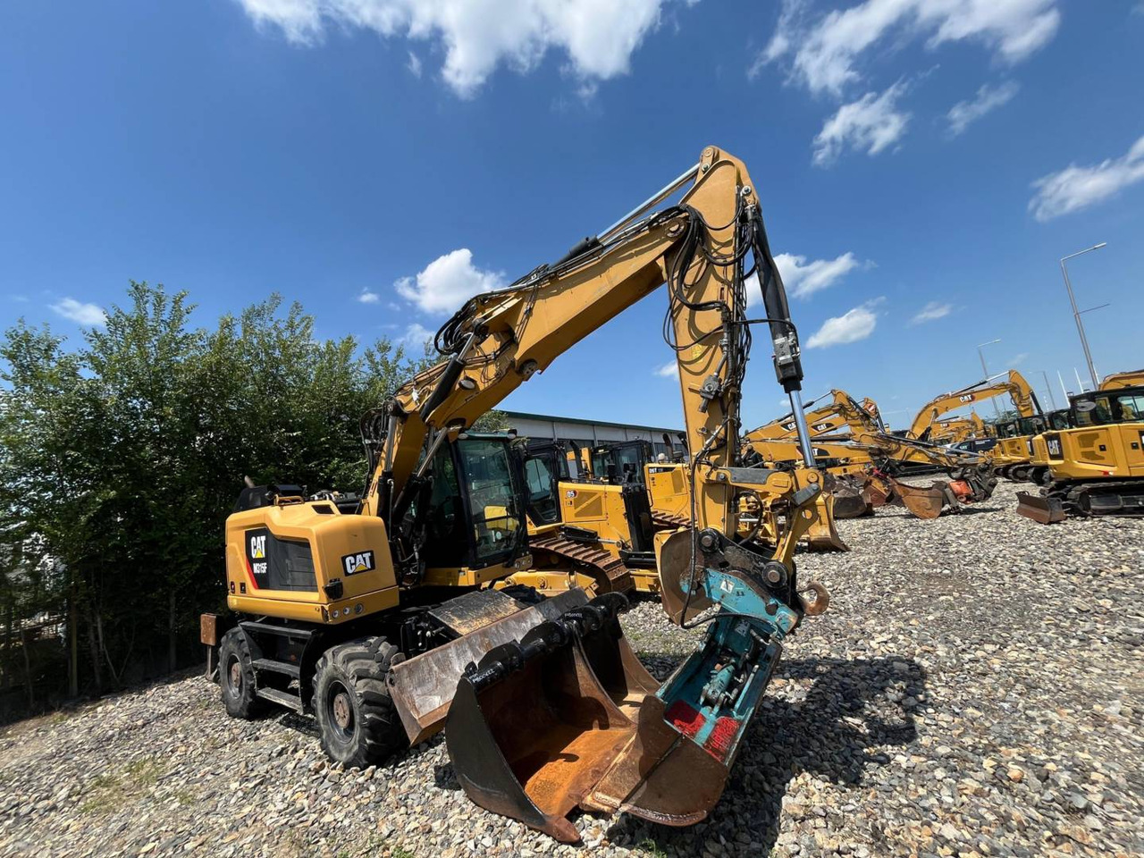 CAT M315F - Mobilbagger: das Bild 2 CAT M315F - Mobilbagger: das Bild 2