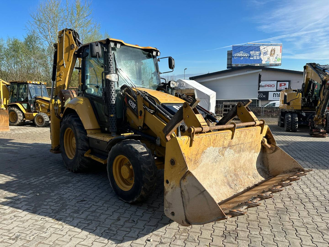 CAT 428F2 - Baggerlader: das Bild 2 CAT 428F2 - Baggerlader: das Bild 2