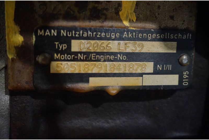 MAN D2066LF39 EURO4 320PS + NOK - Motor für LKW: das Bild 5 MAN D2066LF39 EURO4 320PS + NOK - Motor für LKW: das Bild 5