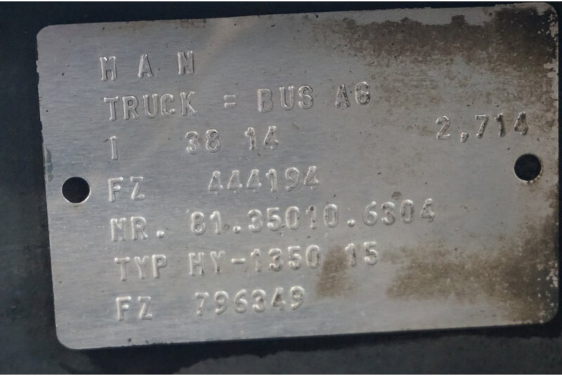MAN HY-1350-15 38/14 - Hinterachse für LKW: das Bild 4 MAN HY-1350-15 38/14 - Hinterachse für LKW: das Bild 4