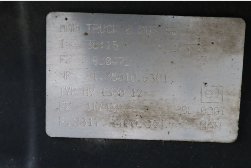MAN HY-1350-15 38/15 - Hinterachse für LKW: das Bild 3 MAN HY-1350-15 38/15 - Hinterachse für LKW: das Bild 3