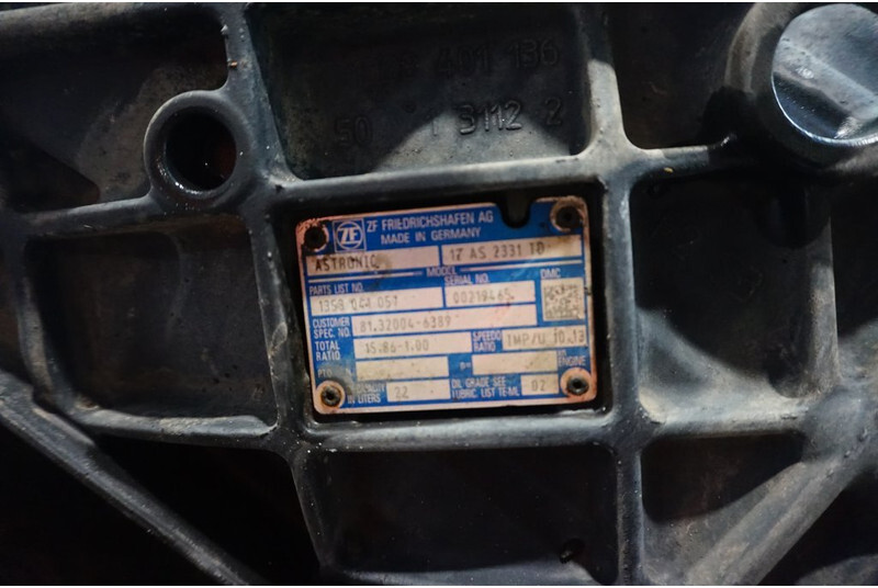 ZF 12AS2331DD+INT3 - Getriebe für LKW: das Bild 5 ZF 12AS2331DD+INT3 - Getriebe für LKW: das Bild 5