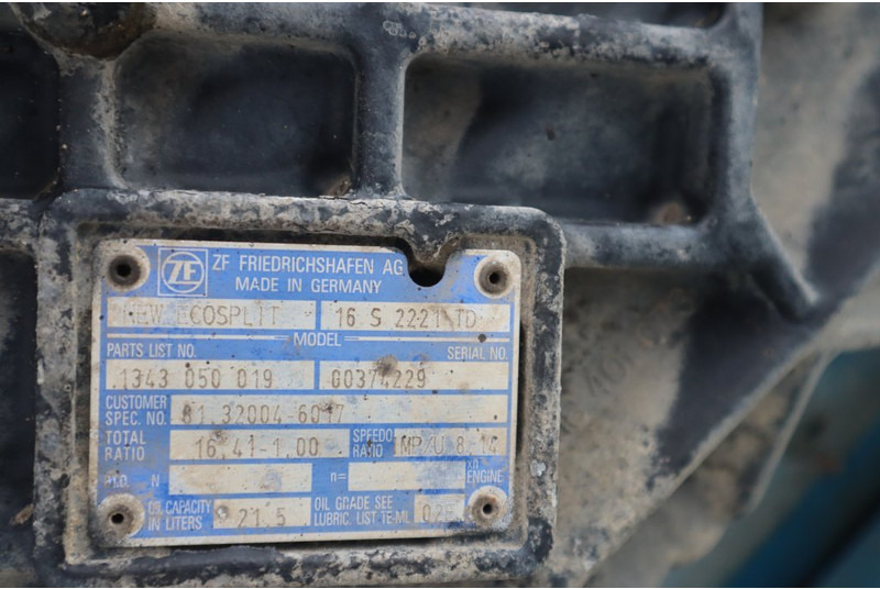 ZF 16S2221DD+IT - Getriebe für LKW: das Bild 5 ZF 16S2221DD+IT - Getriebe für LKW: das Bild 5
