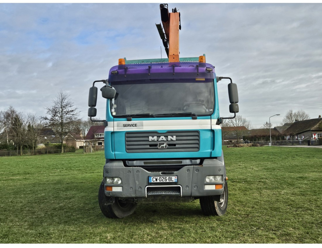 Kipper MAN TGA 33.360 TIPPER 3 SIDE CRANE PALFINGER 16502 *REMOTE CONTROL: das Bild 8