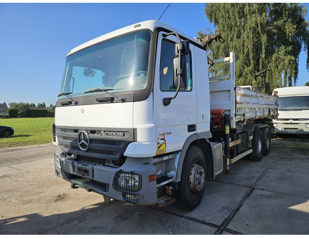 MERCEDES ACTROS 2636 6X4 TIPPER CRANE 15002 EPS - Kipper, Autokran: das Bild 5 MERCEDES ACTROS 2636 6X4 TIPPER CRANE 15002 EPS - Kipper, Autokran: das Bild 5