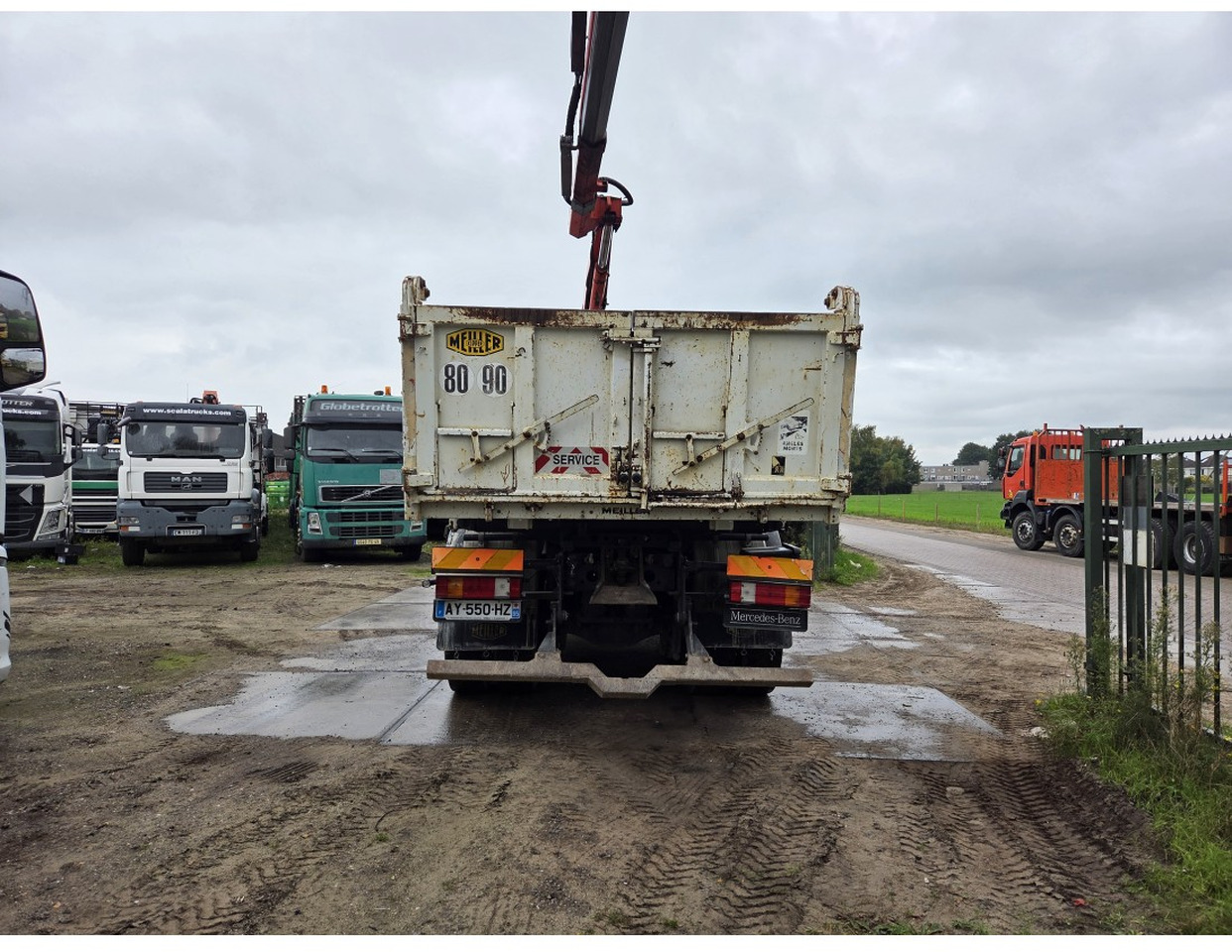 MERCEDESA CTROS 3341 6X4 TIPPER CRANE FASSI F105 - Kipper, Autokran: das Bild 4 MERCEDESA CTROS 3341 6X4 TIPPER CRANE FASSI F105 - Kipper, Autokran: das Bild 4