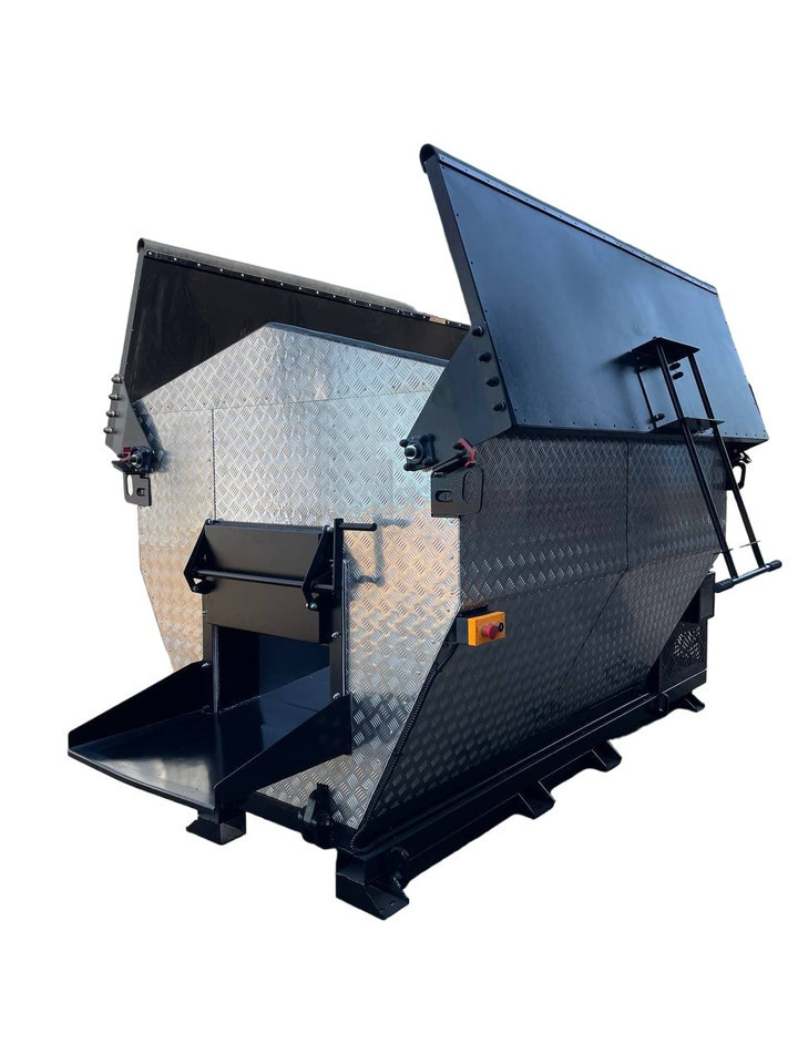 TICAB Asphalt Hot Box from the Manufacturer for 2,8 t, termiskais bunkurs asfaltam HB-2 - Asphalttechnik: das Bild 2 TICAB Asphalt Hot Box from the Manufacturer for 2,8 t, termiskais bunkurs asfaltam HB-2 - Asphalttechnik: das Bild 2