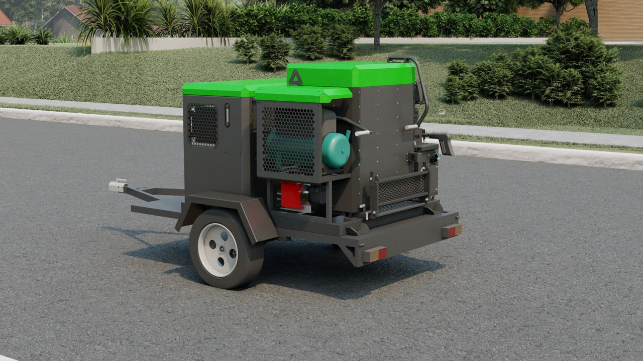 TICAB Crack sealing machine , 120 l, Asphalt crack filler, Manufacturer - Asphaltfertiger/ Straßenfertiger: das Bild 2 TICAB Crack sealing machine , 120 l, Asphalt crack filler, Manufacturer - Asphaltfertiger/ Straßenfertiger: das Bild 2