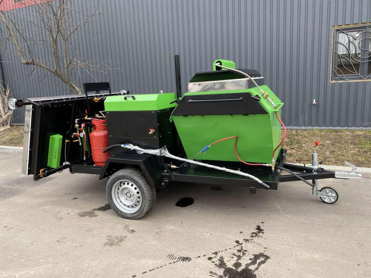 TICAB New Pothole Patching Machine, Asphalt Infrared Patching, Manufacturer, MIRA-3 - Asphalttechnik: das Bild 4 TICAB New Pothole Patching Machine, Asphalt Infrared Patching, Manufacturer, MIRA-3 - Asphalttechnik: das Bild 4