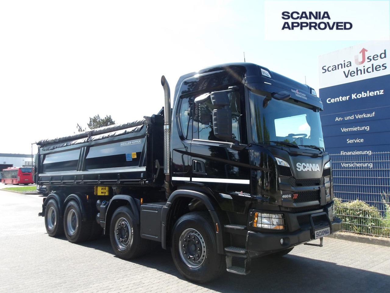 SCANIA G 460 - 8x4 - MEILLER DSK mit BORDMATIK - - Kipper: das Bild 1 SCANIA G 460 - 8x4 - MEILLER DSK mit BORDMATIK - - Kipper: das Bild 1