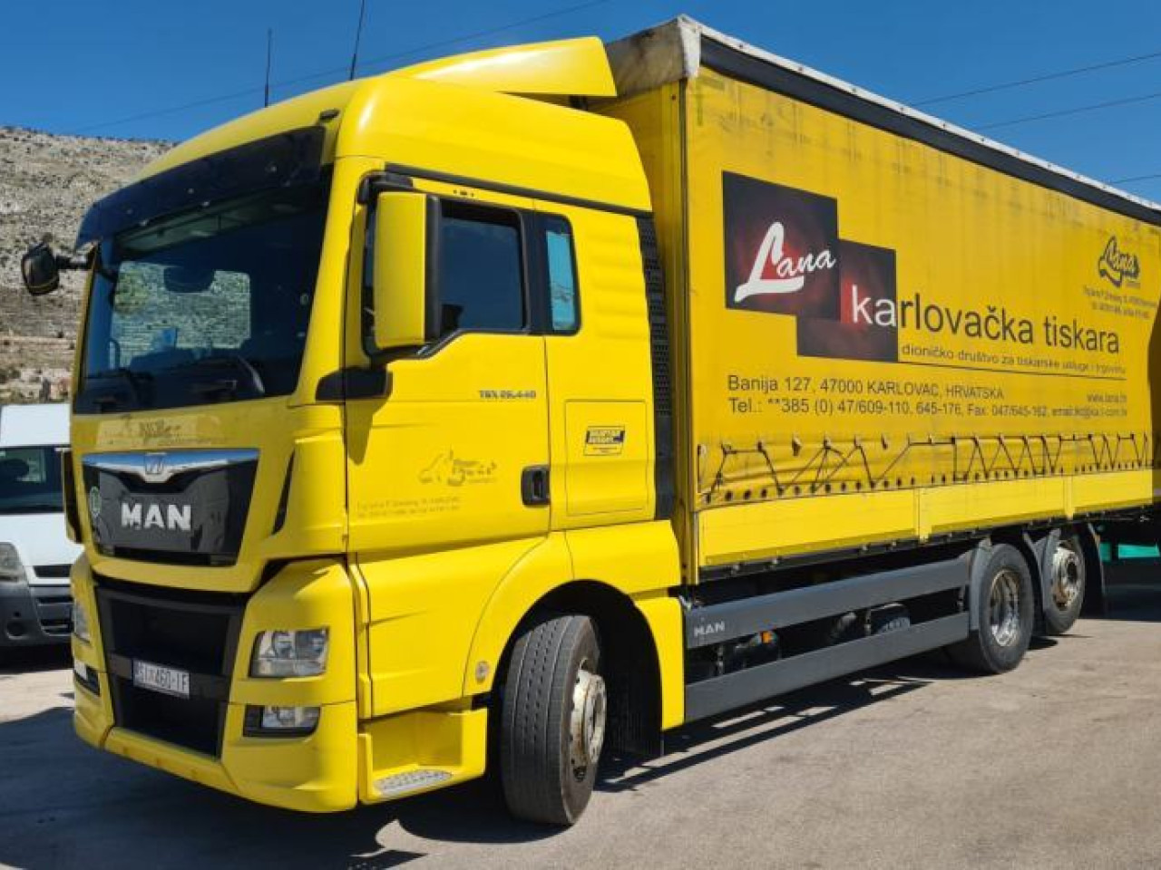 MAN TGX 26.440 - Plane LKW: das Bild 1 MAN TGX 26.440 - Plane LKW: das Bild 1