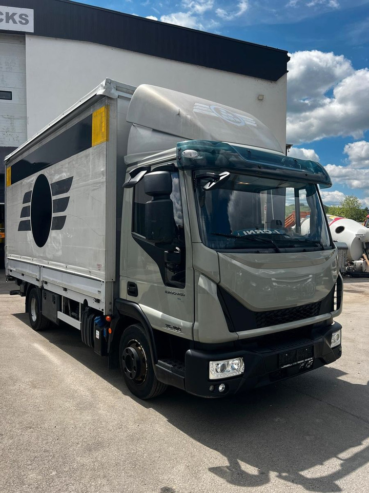 Iveco 75E19 Eurocargo, E6, Ladebordwand - Planen Transporter: das Bild 1 Iveco 75E19 Eurocargo, E6, Ladebordwand - Planen Transporter: das Bild 1