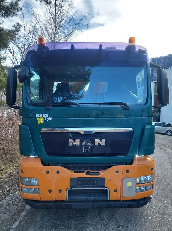 MAN TGS 35.480 8x4, E5, Fassi F235CXP Kran+Abroll - Autokran, Abrollkipper: das Bild 4 MAN TGS 35.480 8x4, E5, Fassi F235CXP Kran+Abroll - Autokran, Abrollkipper: das Bild 4